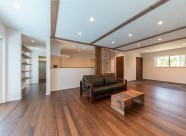 便利がいっぱい!! リビングファーストの平屋